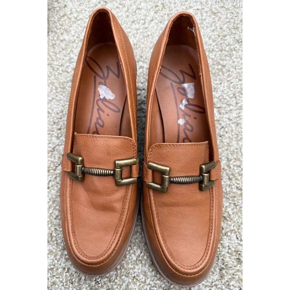 Zodiac Gemma Brown Chunky Loafers Size 9.5 - Picture 4 of 8